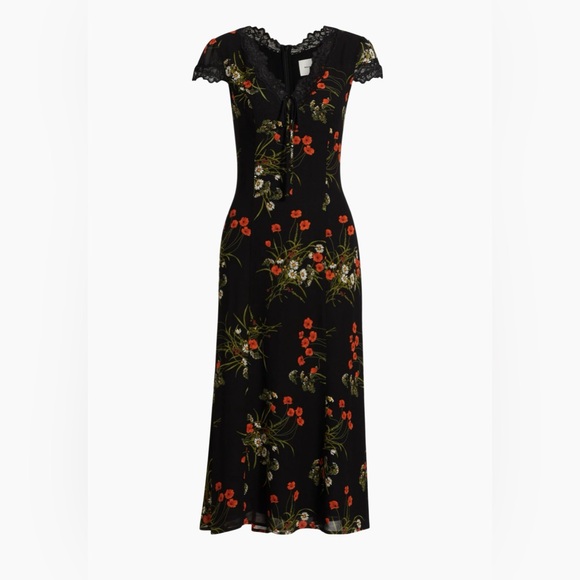 Reformation Dresses & Skirts - Reformation Tiffie Dress In Floral, brand new without tags, never worn, no flaws